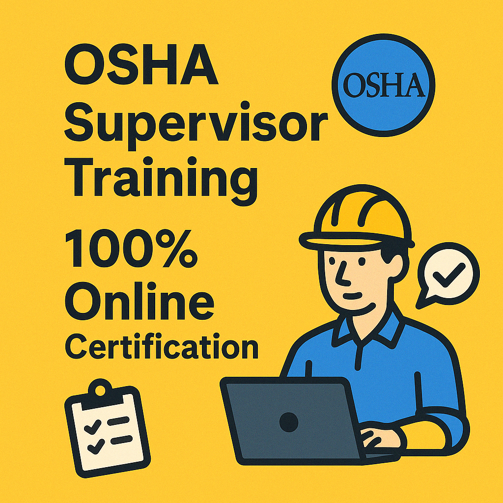 osha supervisor training online